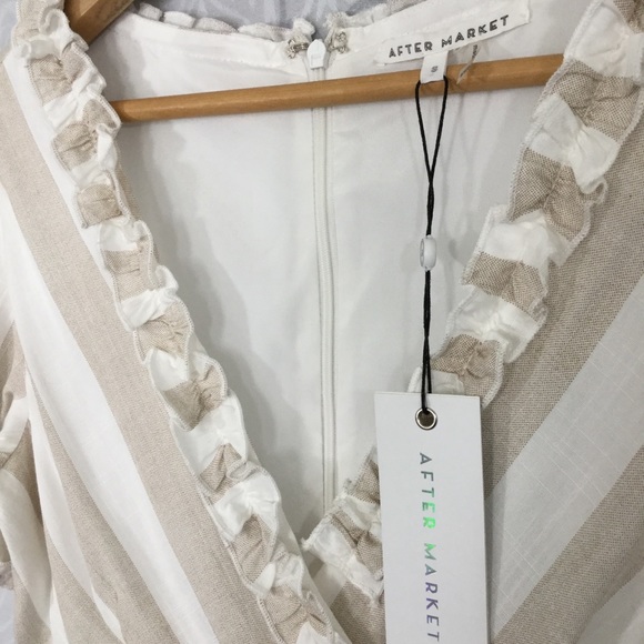 NWT After Market Faux Wrap Maxi Dress - Picture 3 of 6